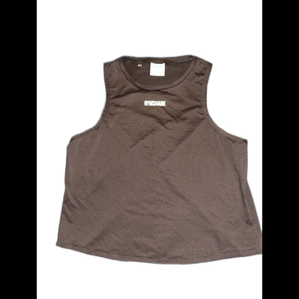 Gymshark Open Black Tank Size Small